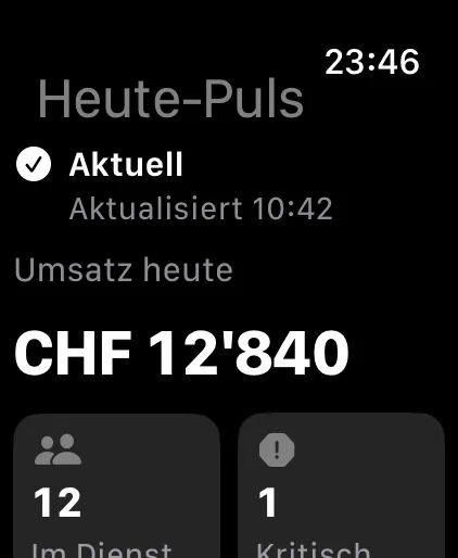 OrgaPlus Apple Watch